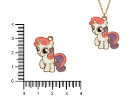 Dije Esmaltado Pony S01234 X 5 Unidades FOTO 2